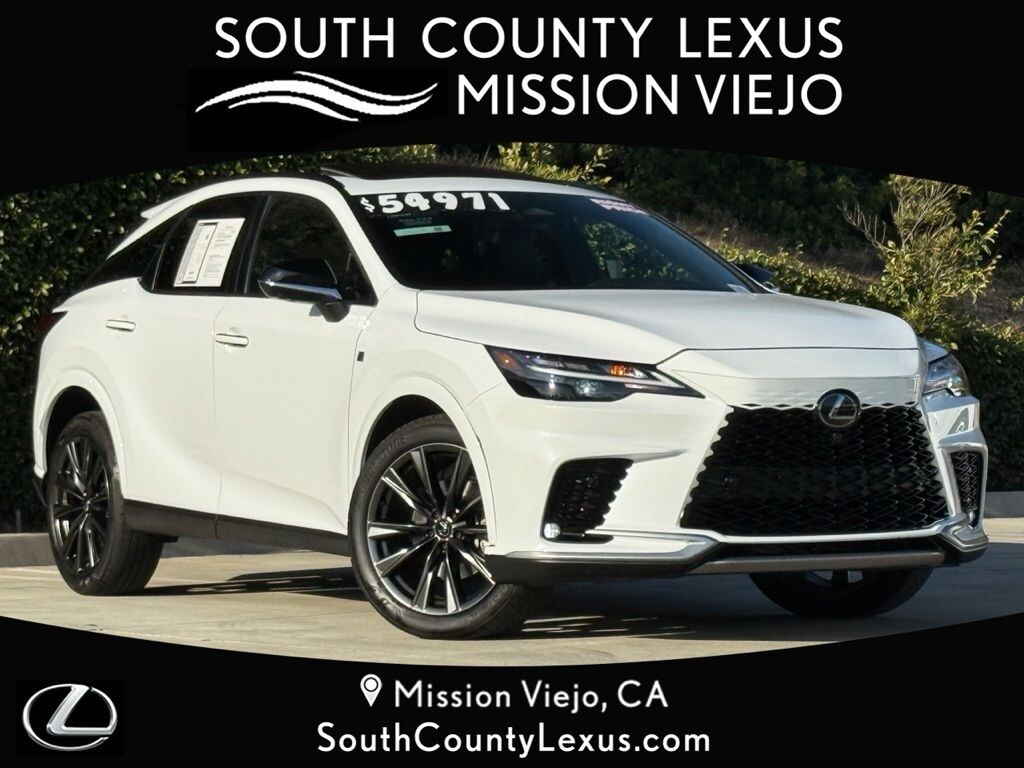 Certified 2025 Lexus RX 350 F SPORT DESIGN Sport Utility