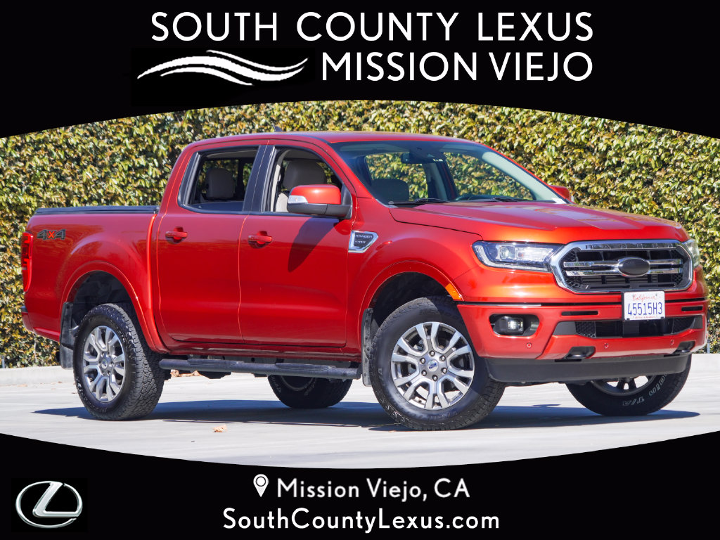 Hot Pepper Red Metallic Tinted Clearcoat 2019 Ford Ranger Pickup Truck Four-Wheel Drive 