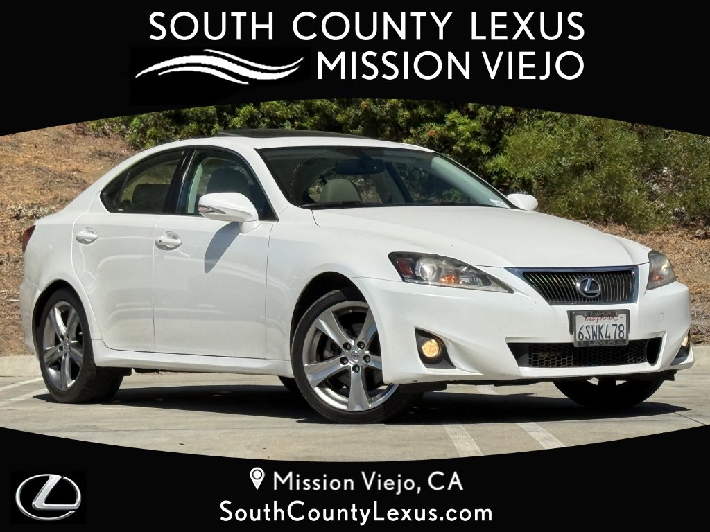 Used 2011 Lexus IS 250 with VIN JTHBF5C29B5153532 for sale in Mission Viejo, CA