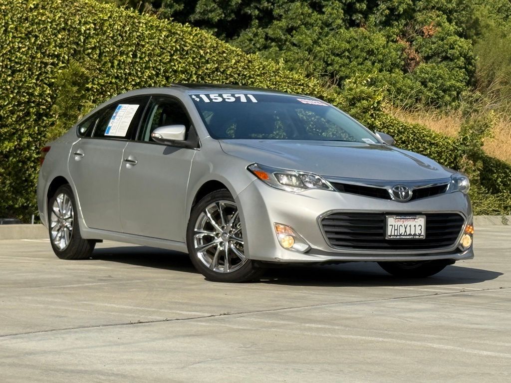 Classic Silver Metallic 2014 Toyota Avalon Limited Sedan Front-Wheel Drive 6-Speed Automatic Overdrive