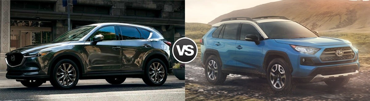 Compare 2019 Mazda CX5 vs 2019 Toyota RAV4 Troy MI