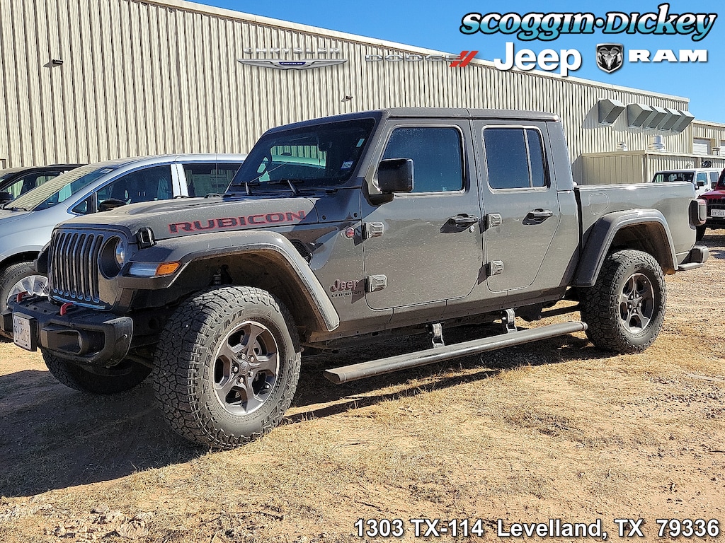 Used 2021 Jeep Gladiator Rubicon 4X4 Crew Cab Pickup - Short Bed