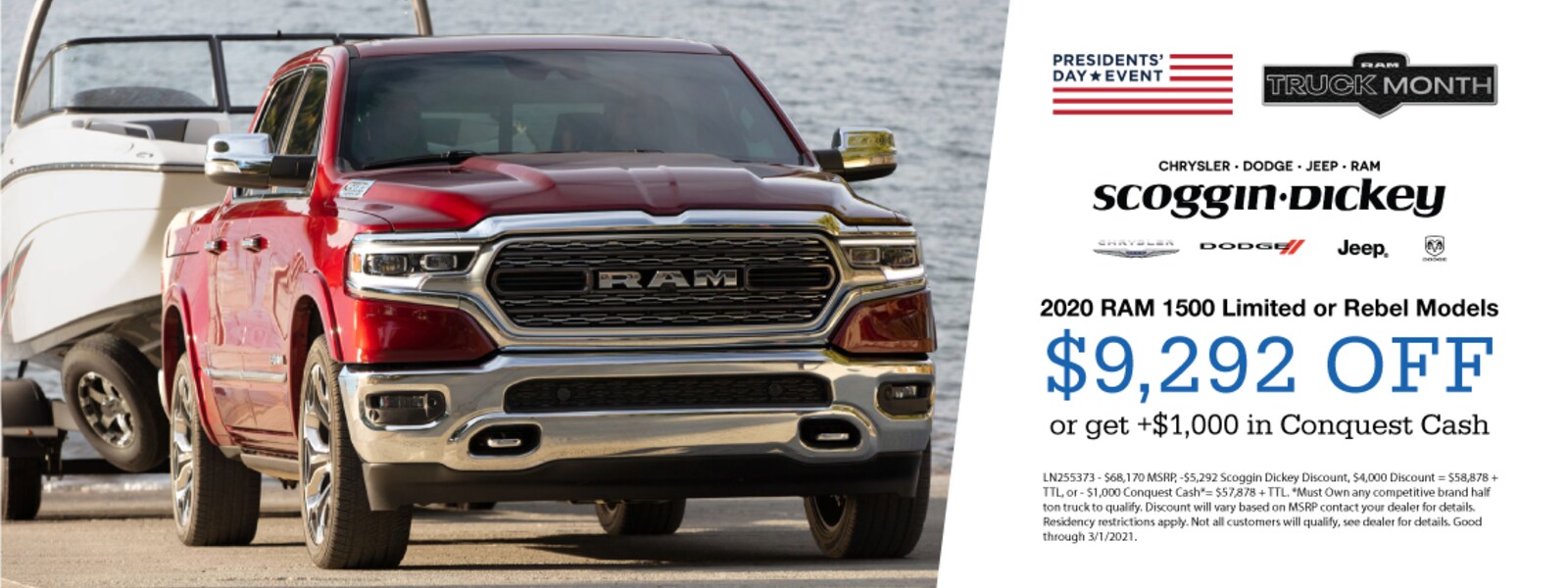 Scoggin Dickey Chrysler Dodge Jeep Ram New & Used Car Dealership In