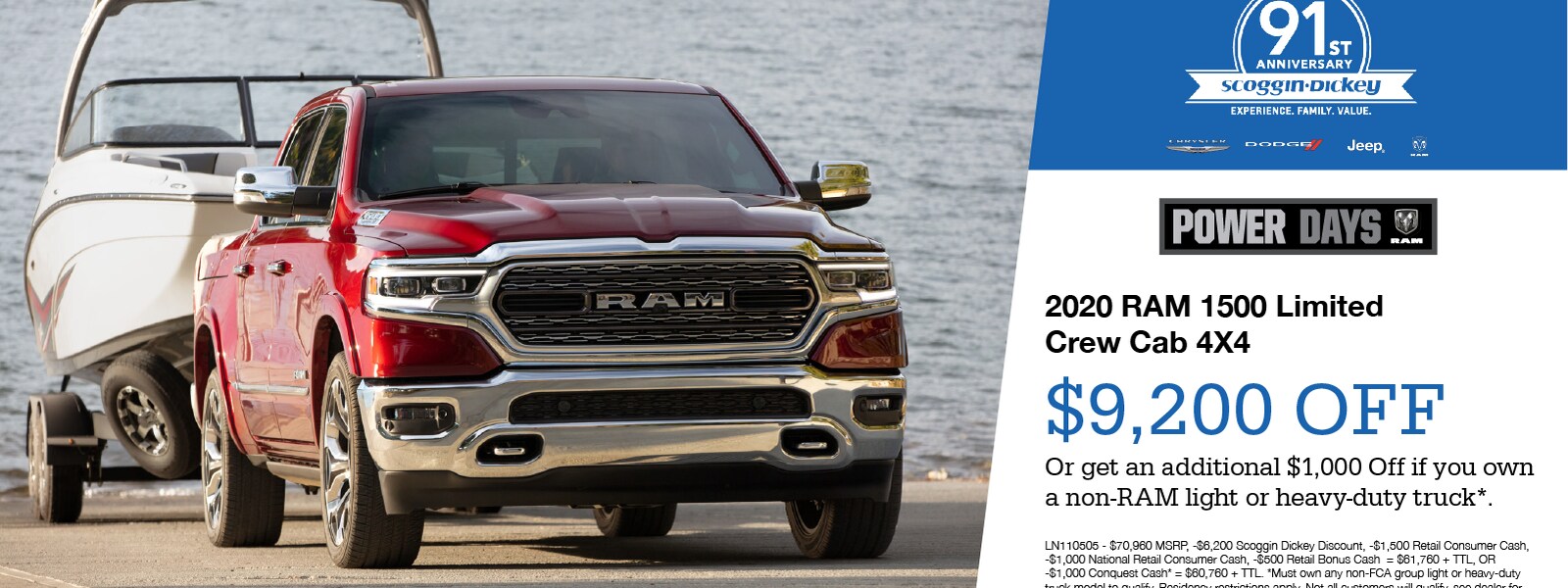 Scoggin Dickey Chrysler Dodge Jeep Ram New & Used Car Dealership In