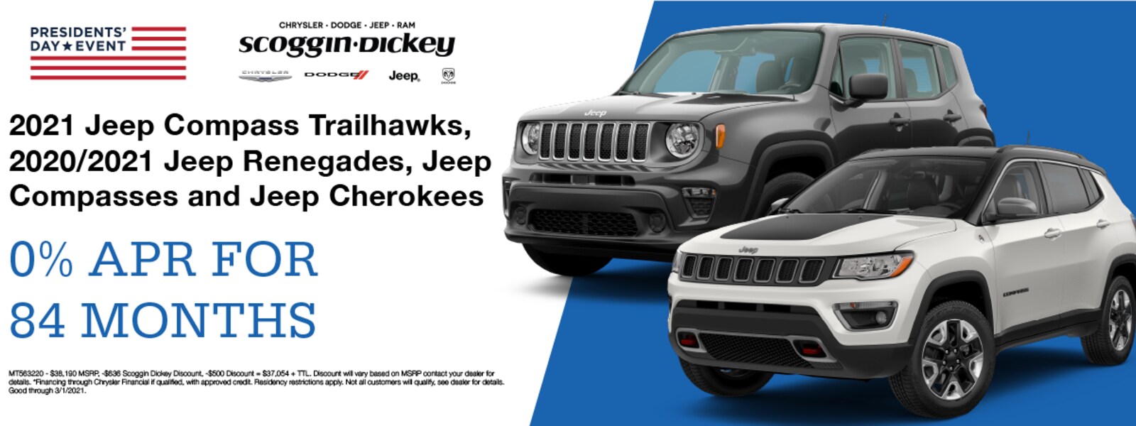 Scoggin Dickey Chrysler Dodge Jeep Ram New & Used Car Dealership In