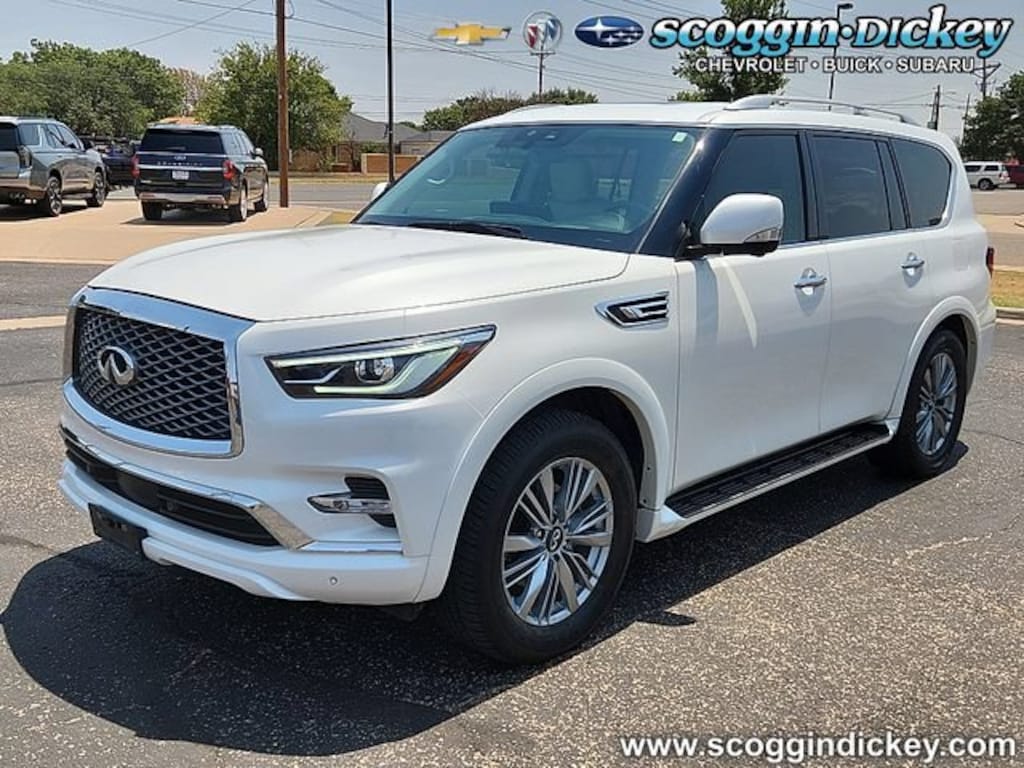 Used 2022 INFINITI QX80 Luxe AWD SUV