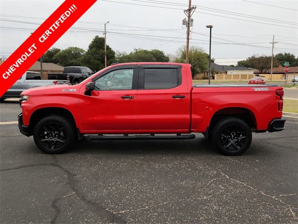 Certified 2021 Chevrolet Silverado 1500 LT Trail Boss Truck