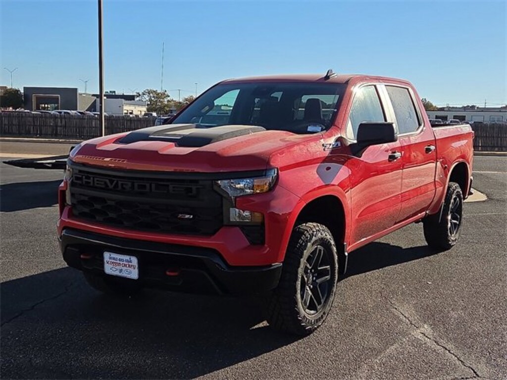 New 2026 Chevrolet Silverado 1500 Custom Trail Boss Truck