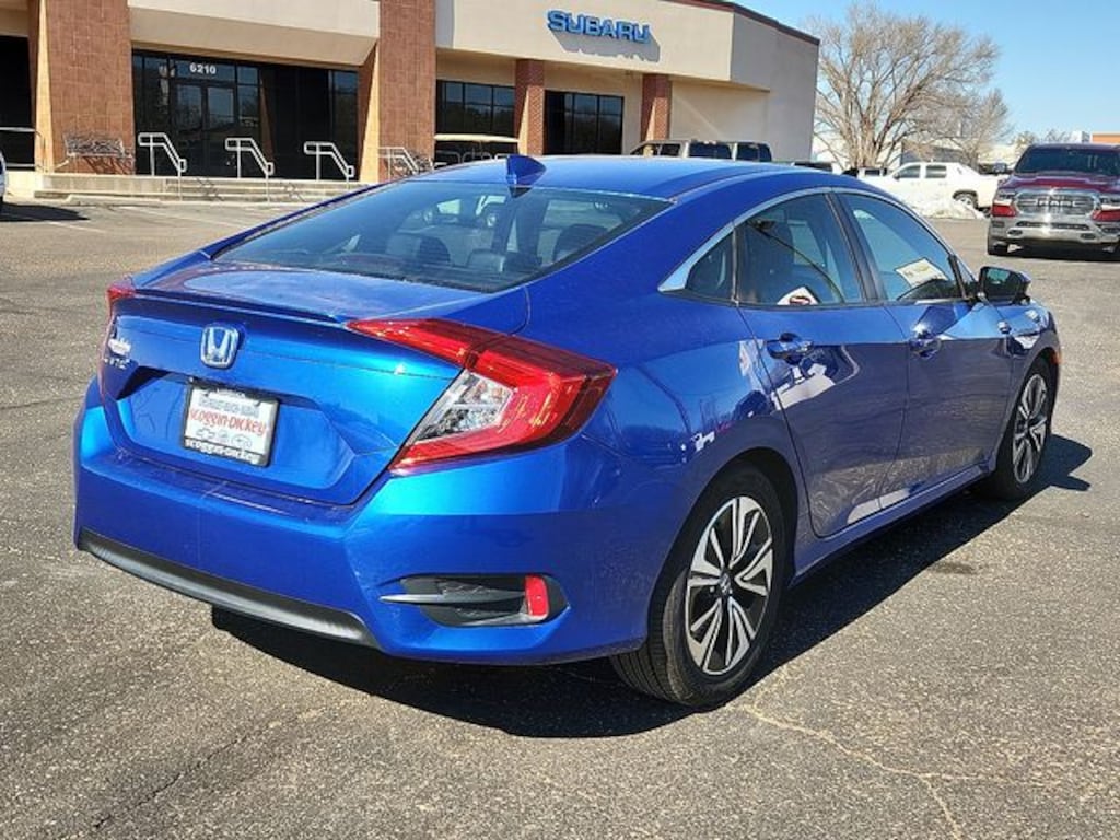 Used 2016 Honda Civic EX-L Sedan