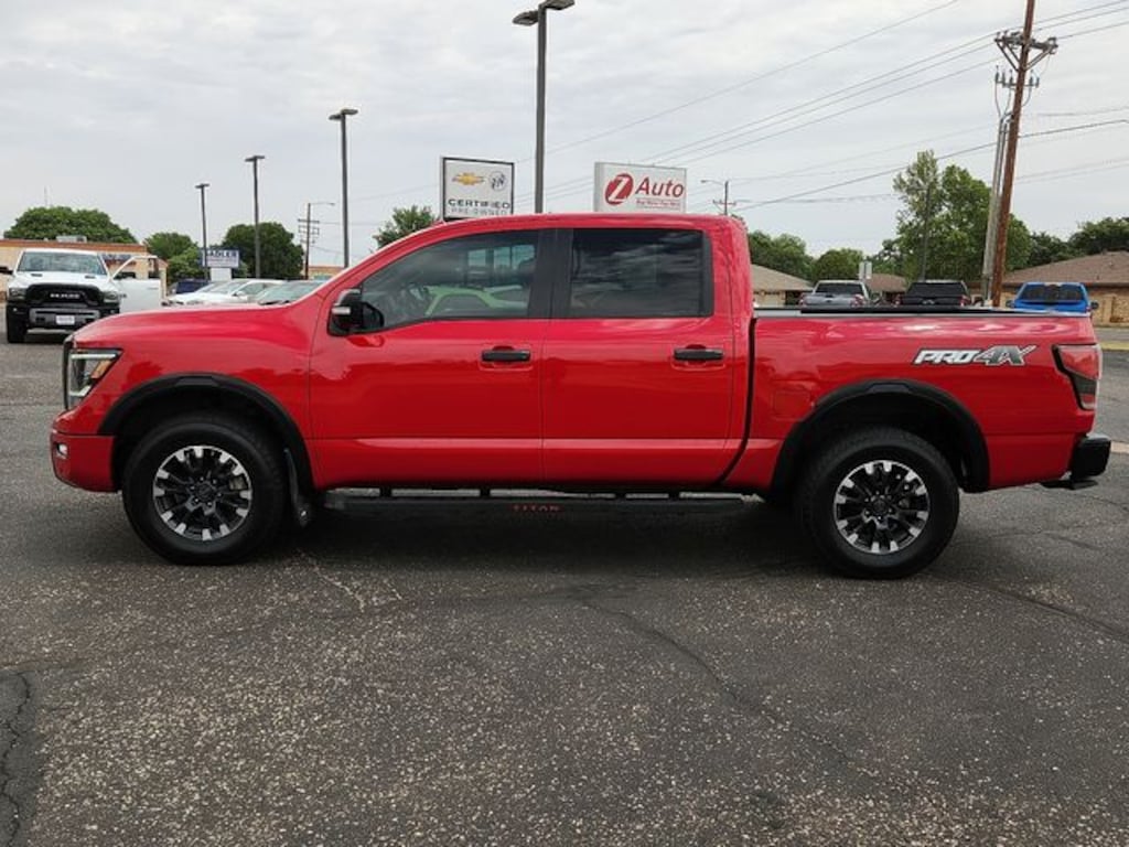 Used 2021 Nissan Titan PRO-4X Truck