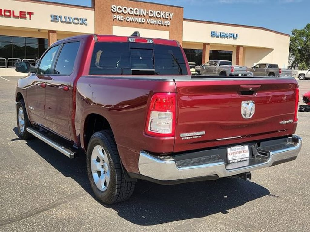 Used 2022 Ram 1500 Big Horn Crew Cab 4x4 57 Box Truck