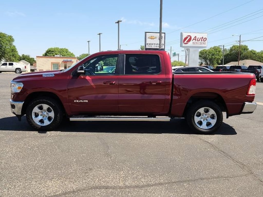 Used 2022 Ram 1500 Big Horn Crew Cab 4x4 57 Box Truck
