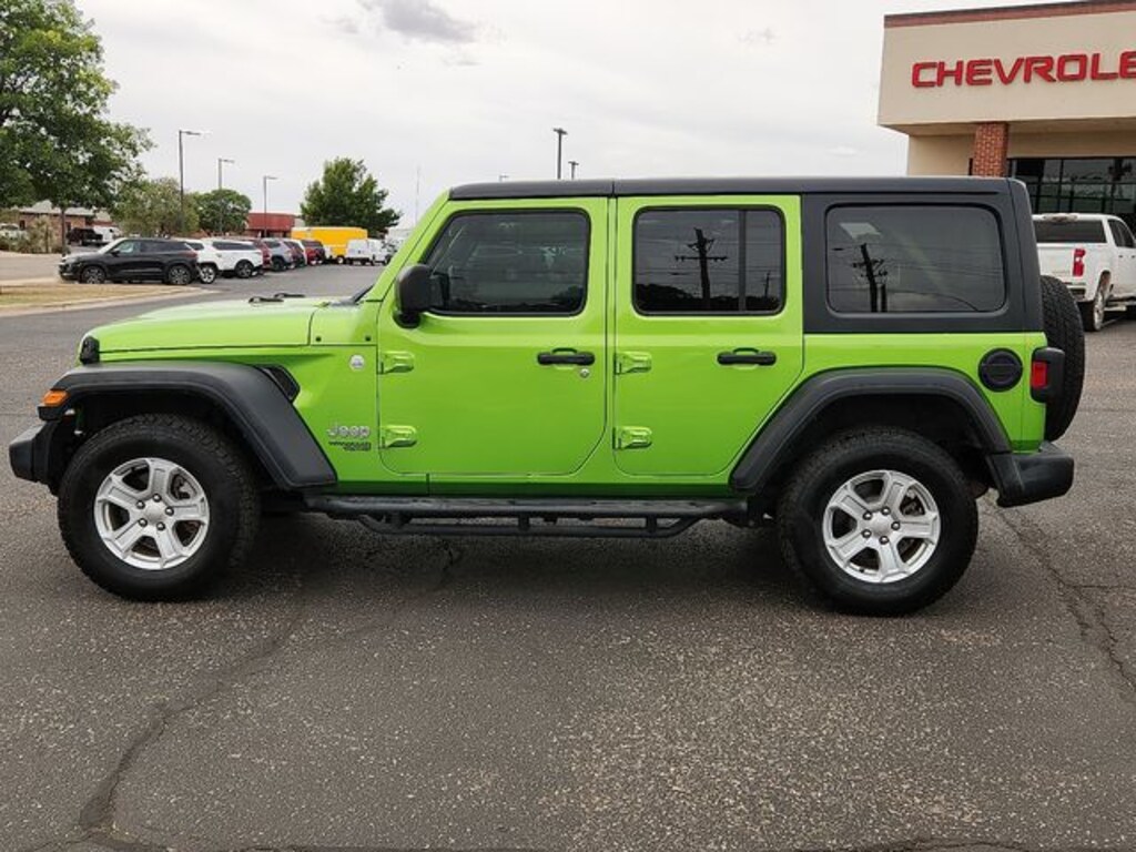 Used 2018 Jeep Wrangler Unlimited Sport 4x4 SUV