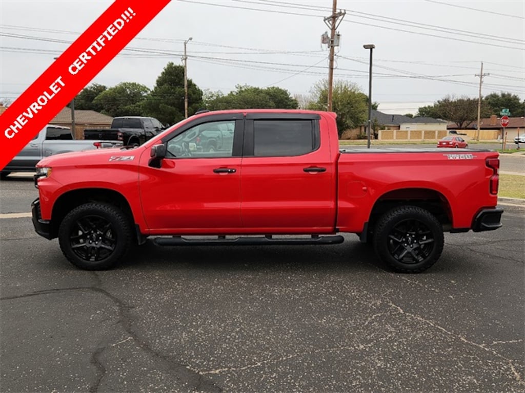 Used 2021 Chevrolet Silverado 1500 LT Trail Boss Truck Crew Cab