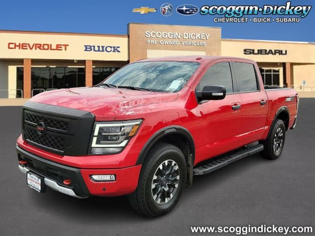 Used 2021 Nissan Titan PRO-4X Truck Crew Cab