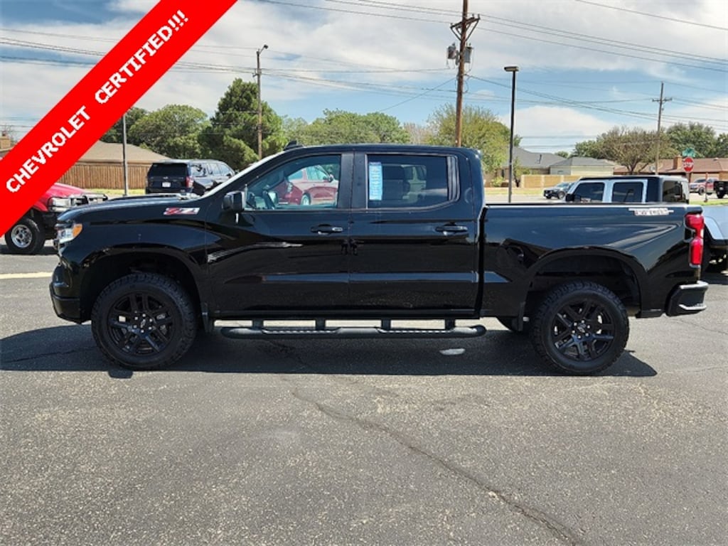 Used 2022 Chevrolet Silverado 1500 LT Trail Boss Truck Crew Cab
