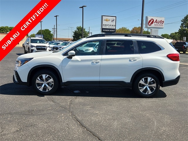 Certified 2024 Subaru Ascent Premium with VIN 4S4WMAED2R3405672 for sale in Lubbock, TX