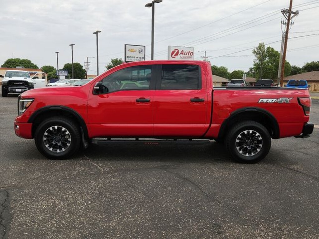 Used 2021 Nissan Titan PRO-4X Truck Crew Cab