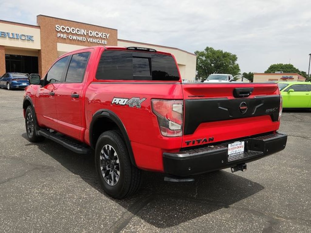 Used 2021 Nissan Titan PRO-4X Truck Crew Cab