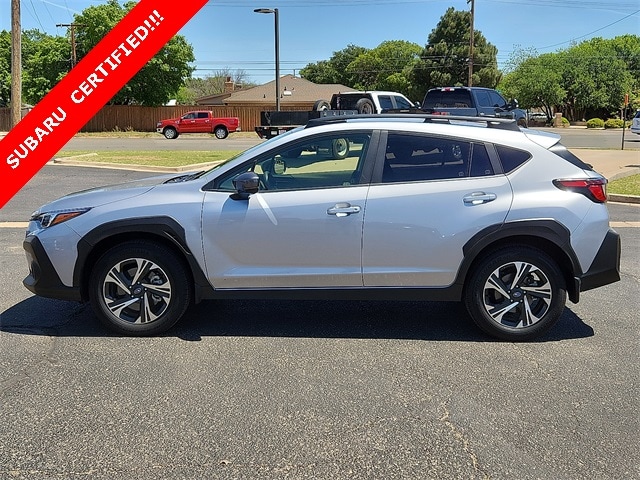 Certified 2024 Subaru Crosstrek Premium with VIN JF2GUADC8R8299797 for sale in Lubbock, TX