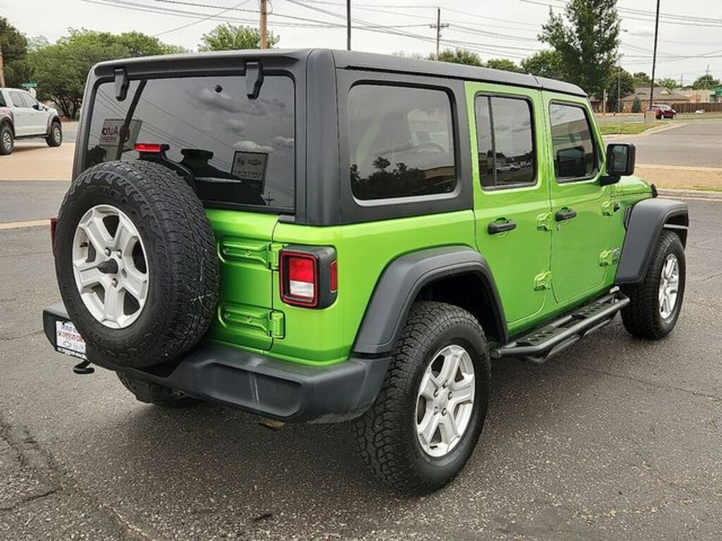 Used 2018 Jeep Wrangler Unlimited Sport 4x4 SUV