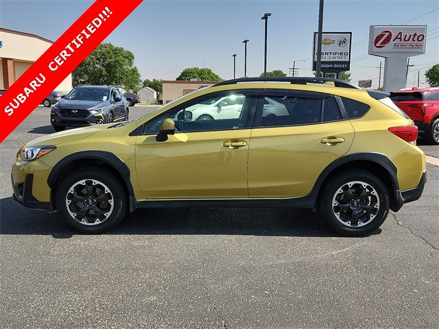 Certified 2021 Subaru Crosstrek Premium with VIN JF2GTAPC9MH221357 for sale in Lubbock, TX