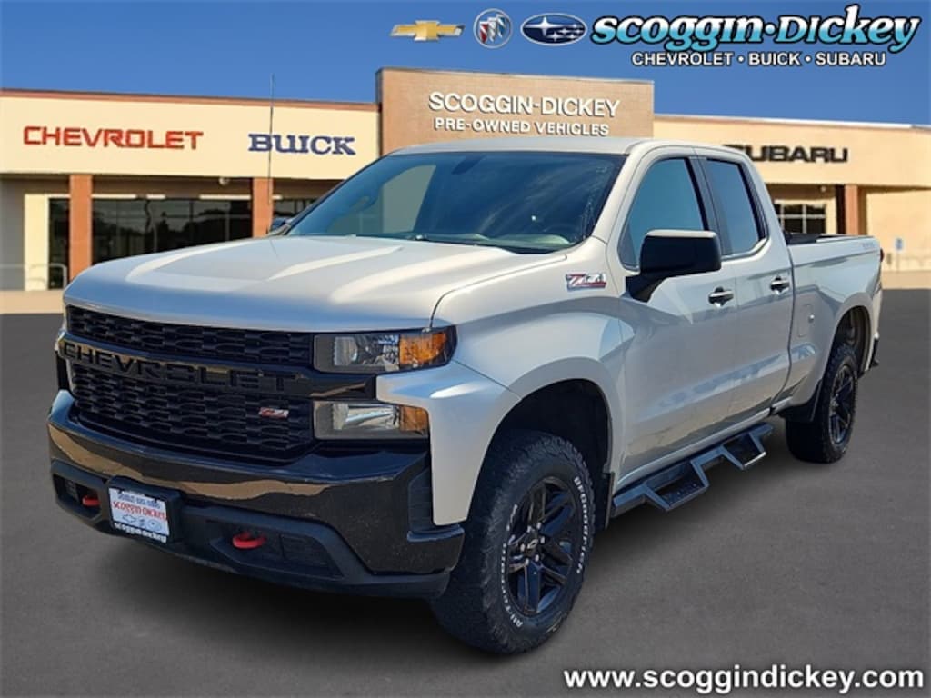 Used 2019 Chevrolet Silverado 1500 Silverado Custom Trail Boss Truck Double Cab