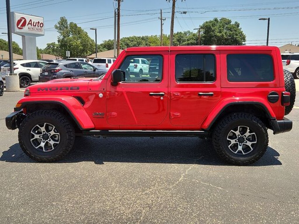 Used 2018 Jeep Wrangler Unlimited Sahara 4x4 SUV