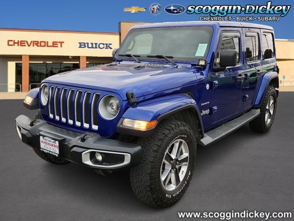 Used 2019 Jeep Wrangler Unlimited Sahara 4x4 SUV