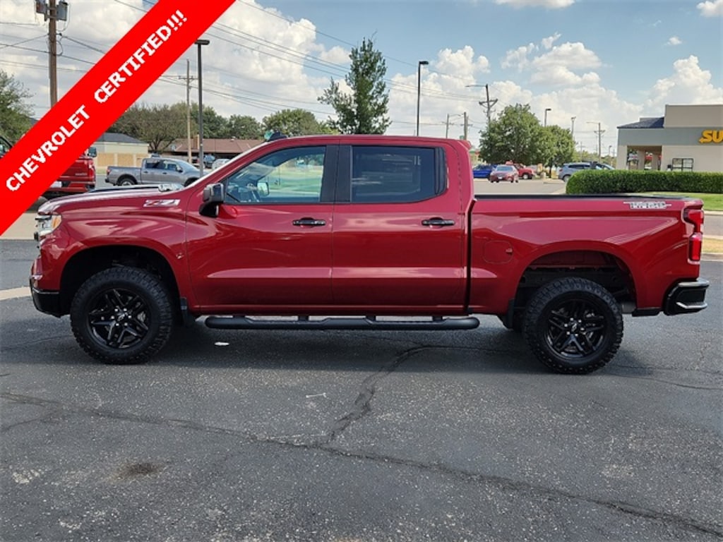 Used 2022 Chevrolet Silverado 1500 LT Trail Boss Truck Crew Cab