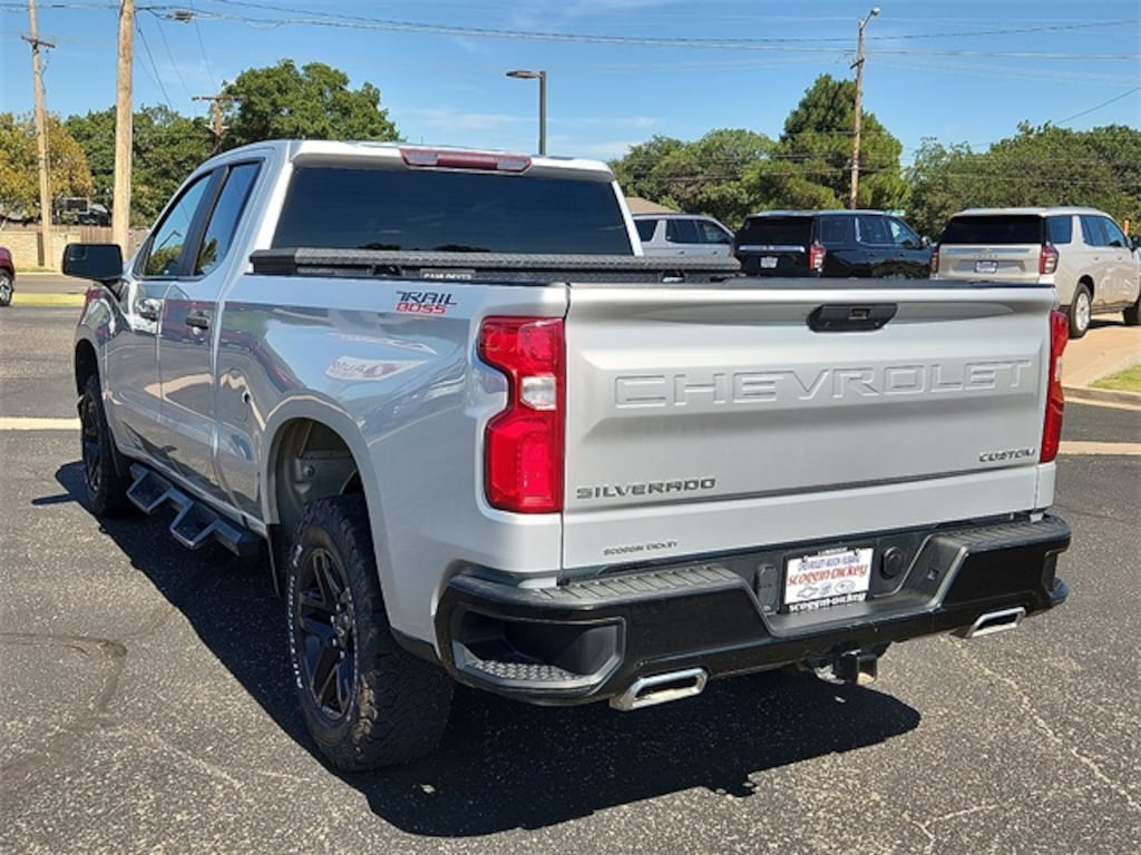 Used 2019 Chevrolet Silverado 1500 Silverado Custom Trail Boss Truck Double Cab