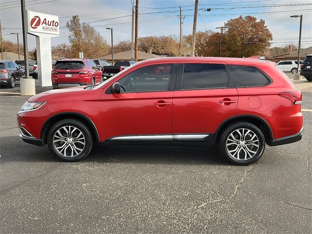 Used 2018 Mitsubishi Outlander ES with VIN JA4AD2A38JZ052853 for sale in Lubbock, TX