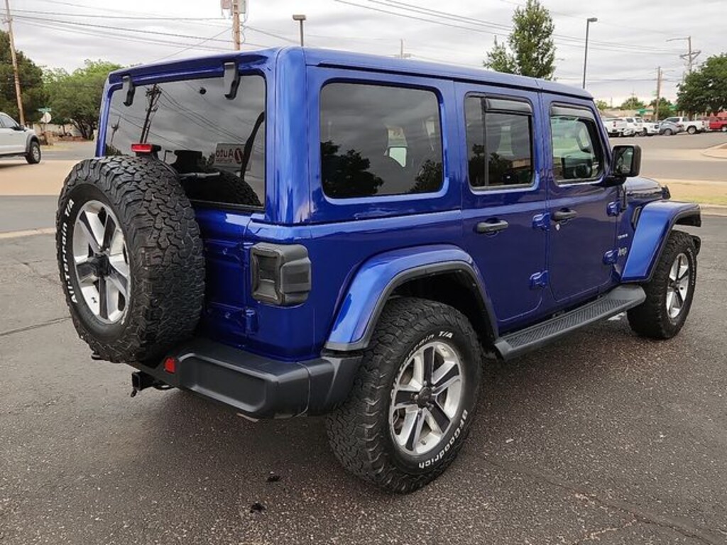 Used 2019 Jeep Wrangler Unlimited Sahara 4x4 SUV