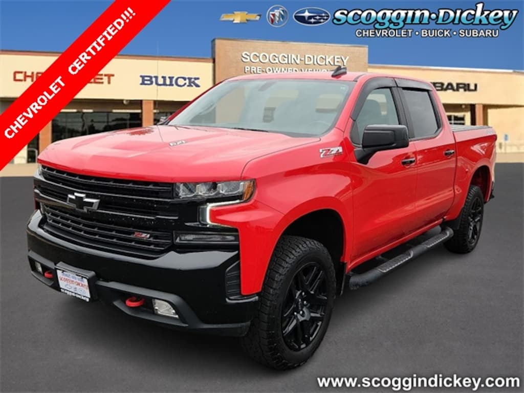 Used 2021 Chevrolet Silverado 1500 LT Trail Boss Truck Crew Cab