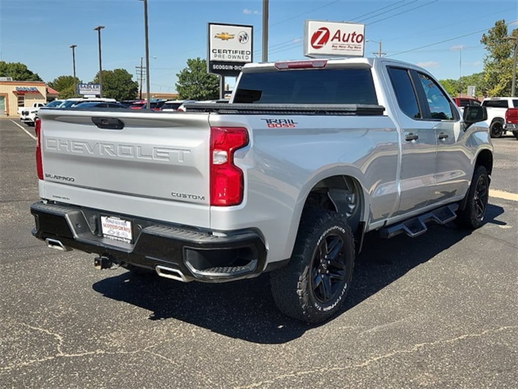 Used 2019 Chevrolet Silverado 1500 Silverado Custom Trail Boss Truck Double Cab