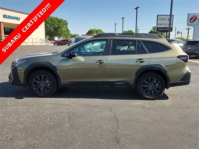 Used 2025 Subaru Outback Onyx Edition with VIN 4S4BTALC6S3114352 for sale in Lubbock, TX