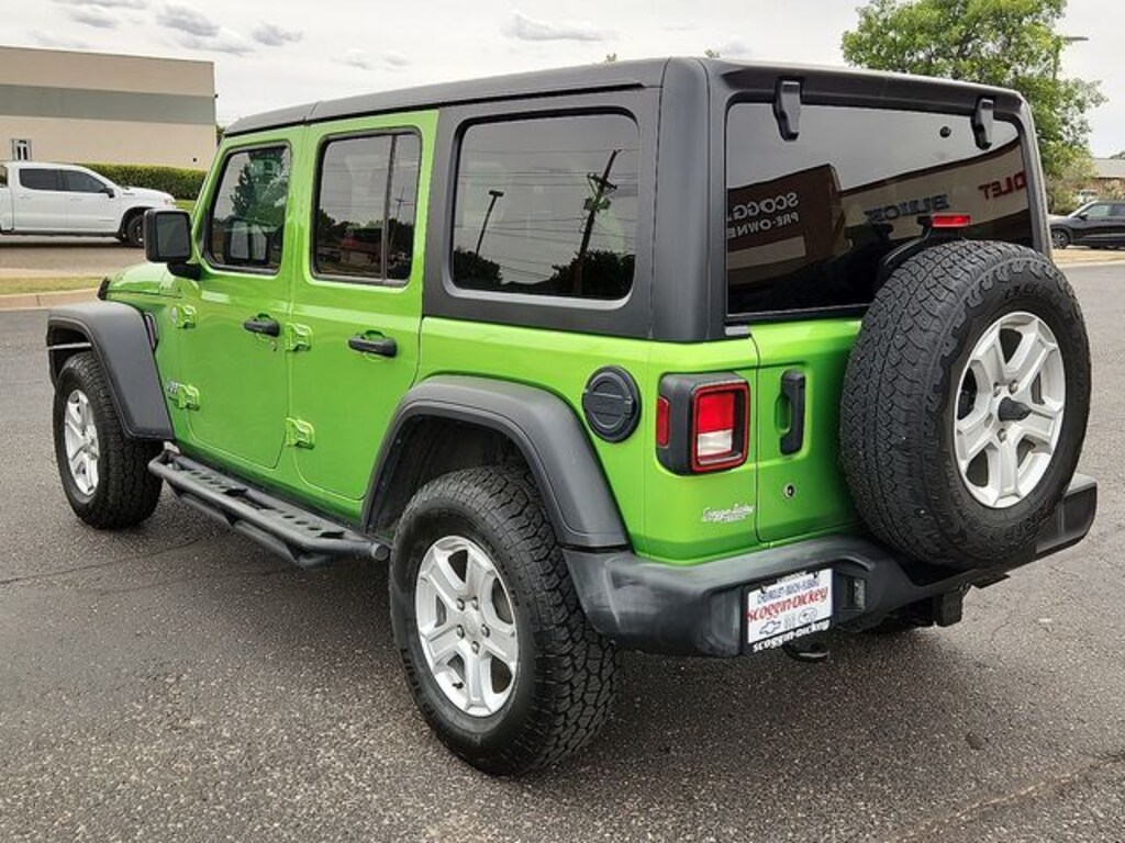 Used 2018 Jeep Wrangler Unlimited Sport 4x4 SUV