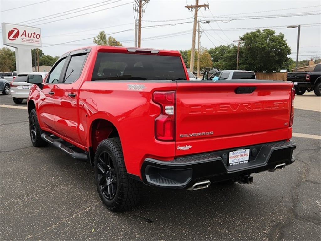 Used 2021 Chevrolet Silverado 1500 LT Trail Boss Truck Crew Cab