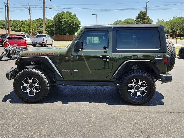 Used 2021 Jeep Wrangler Rubicon with VIN 1C4HJXCN2MW841031 for sale in Lubbock, TX