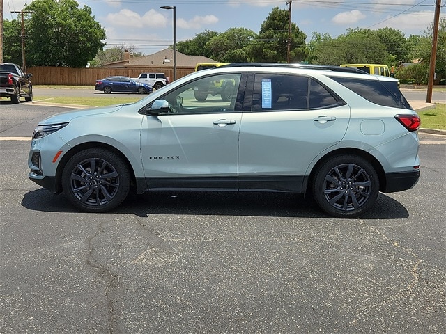 Certified 2022 Chevrolet Equinox RS with VIN 2GNAXMEV0N6140812 for sale in Lubbock, TX