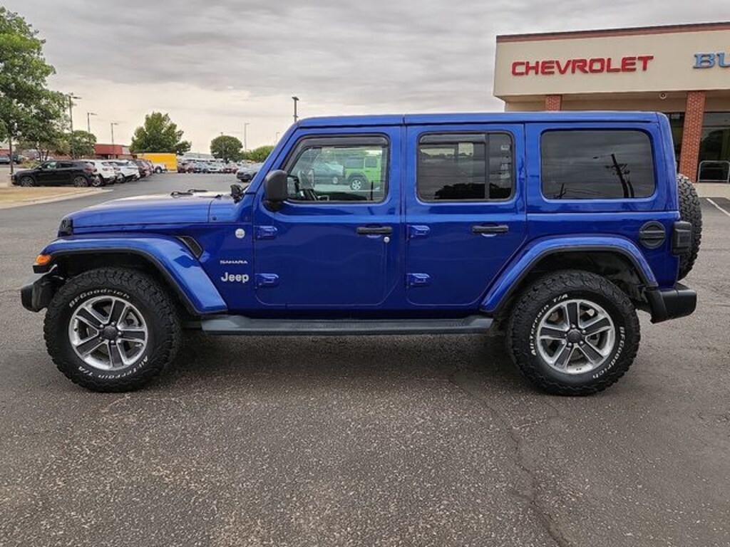 Used 2019 Jeep Wrangler Unlimited Sahara 4x4 SUV
