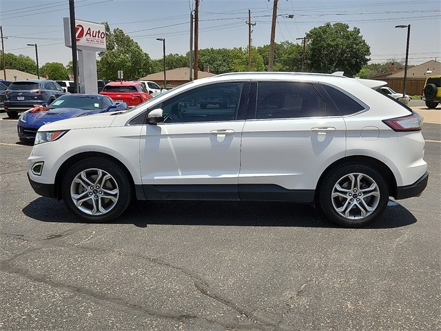 Used 2015 Ford Edge Titanium with VIN 2FMTK3K84FBC26122 for sale in Lubbock, TX