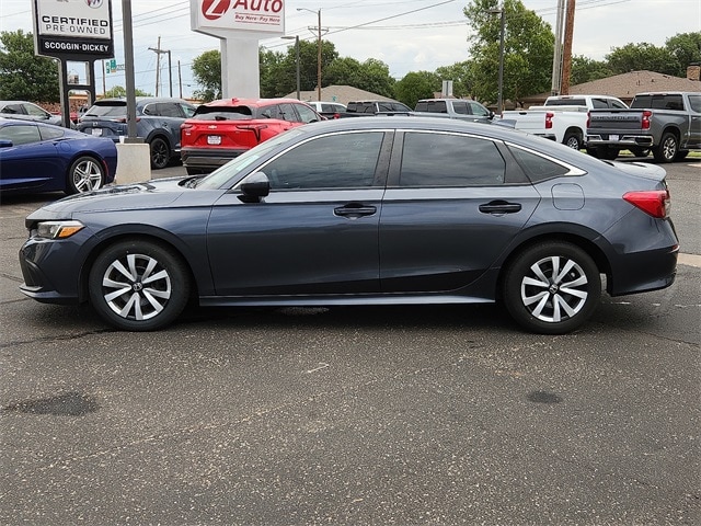 Used 2022 Honda Civic LX with VIN 2HGFE2F2XNH589899 for sale in Lubbock, TX