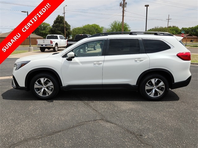 Certified 2024 Subaru Ascent Premium with VIN 4S4WMACD1R3417475 for sale in Lubbock, TX