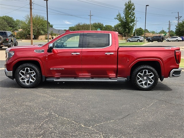 Certified 2023 GMC Sierra 1500 SLT with VIN 3GTUUDEL4PG292791 for sale in Lubbock, TX