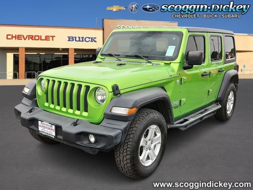Used 2018 Jeep Wrangler Unlimited Sport 4x4 SUV