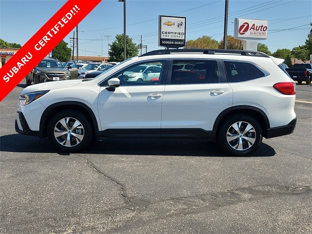 Certified 2024 Subaru Ascent Premium with VIN 4S4WMAED2R3416459 for sale in Lubbock, TX