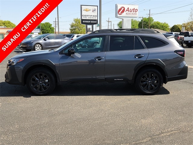 Used 2025 Subaru Outback Onyx Edition with VIN 4S4BTALC6S3114321 for sale in Lubbock, TX