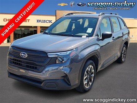Featured Used 2025 Subaru Forester Base SUV for sale in Lubbock, TX