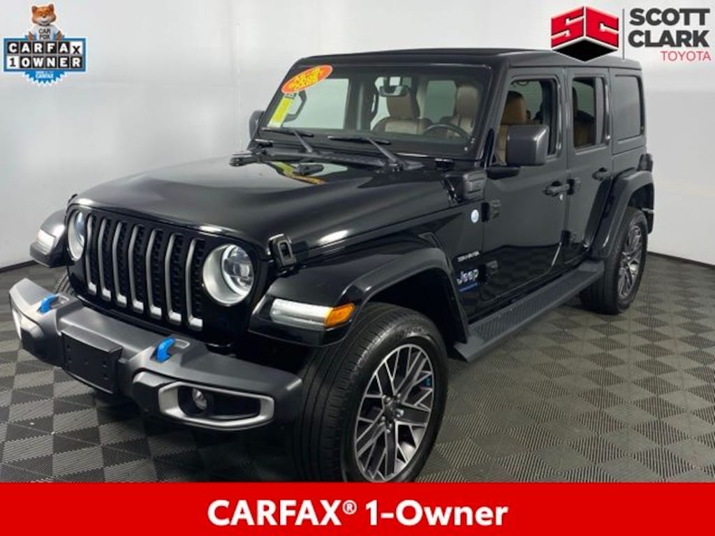 Used 2023 Jeep Wrangler 4xe Sahara SUV
